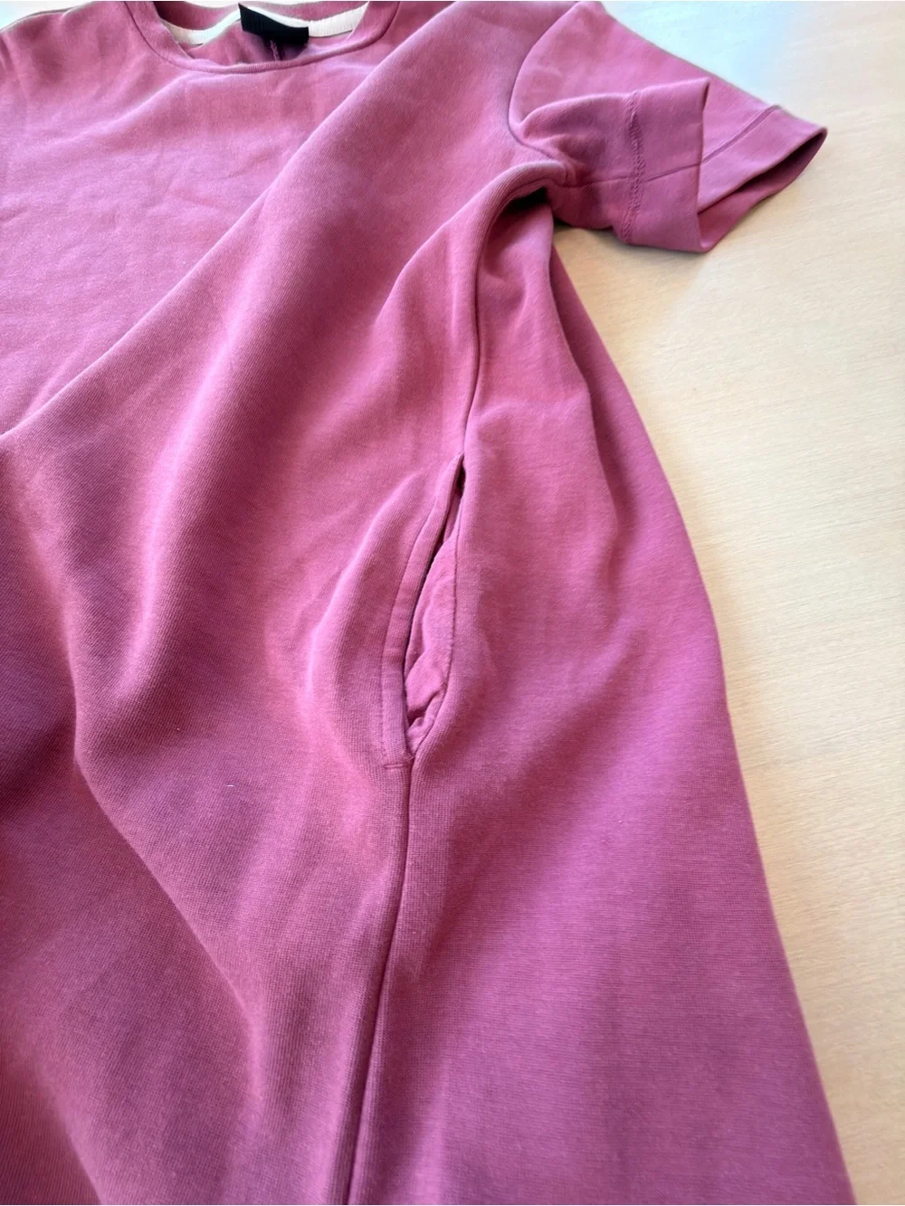Nike Women’s Short-Sleeve Crew in Dusty Mauve - Medium